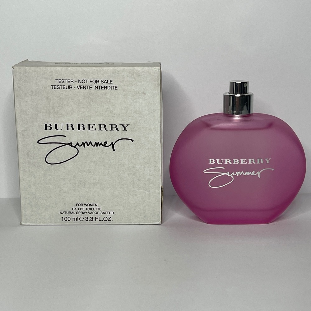 Burberry Summer Women Eau de Toilette 100ml 3.3oz EDT Spray Tester with Box